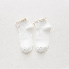 Lolita Style Frilly Ruffle Socks