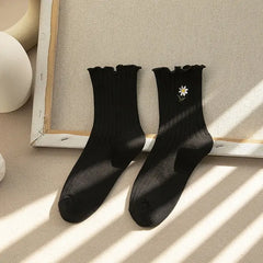 Lolita Style Frilly Ruffle Socks