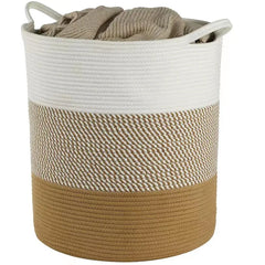 Thick Heavy Cotton Rope Laundry Bucket