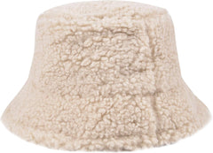 Cozy Faux Fur Bucket Hat - Fluffy Winter Cap for Women, and Girls