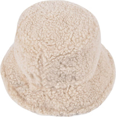 Cozy Faux Fur Bucket Hat - Fluffy Winter Cap for Women, and Girls