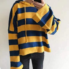 Oversized Striped Sweater