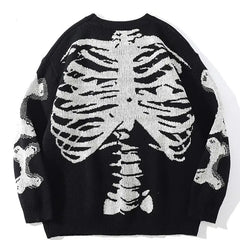 Oversized Skeleton Sweater