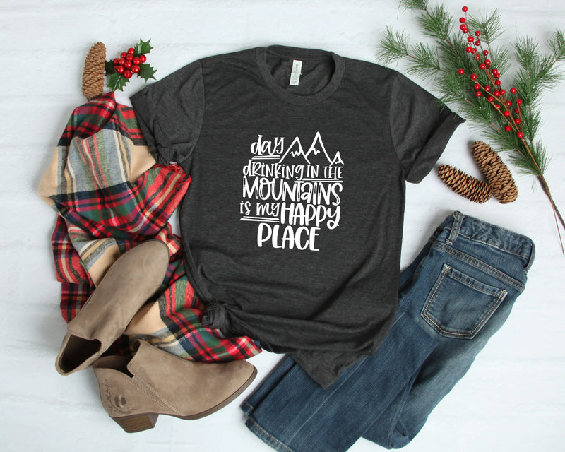 Day Drinking In the Mountains Shirt, Adventure Shirt