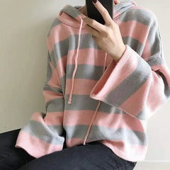 Oversized Striped Sweater