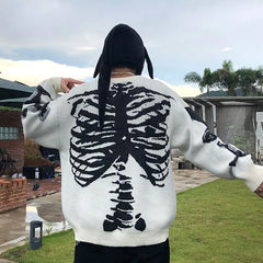 Oversized Skeleton Sweater