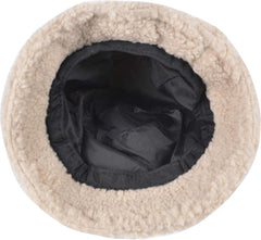 Cozy Faux Fur Bucket Hat - Fluffy Winter Cap for Women, and Girls