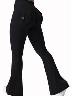 Wide Leg High Stretch Yoga Leggings