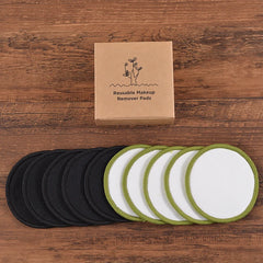 Bamboo Makeup Remover Pads 10 Pieces